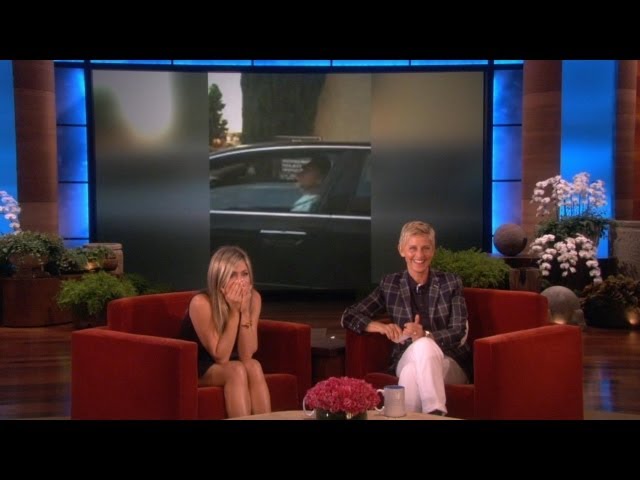 Jennifer Aniston Stalks Clint Eastwood