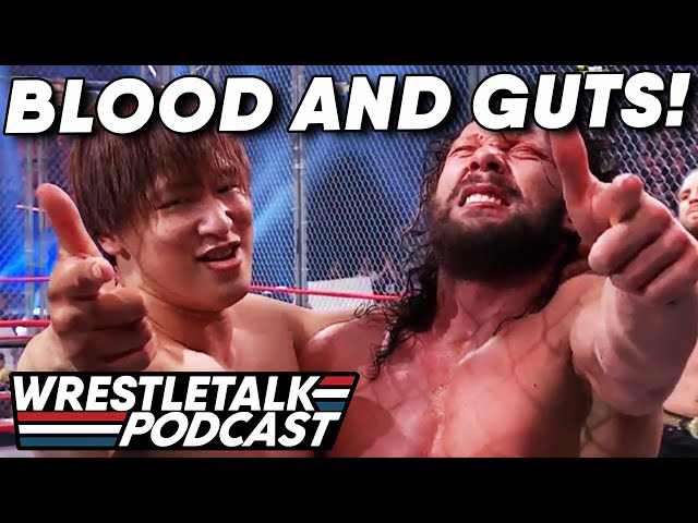 AEW BLOOD AND GUTS RULED! AEW Dynamite: Blood And Guts 2023 Review! | WrestleTalk Podcast