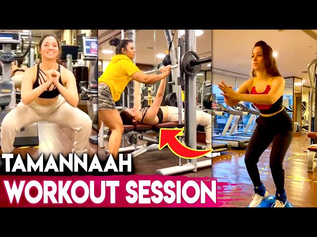 Tamannaah Bhatia's UNBELIEVABLE Gym Workout | The Fitness Formula