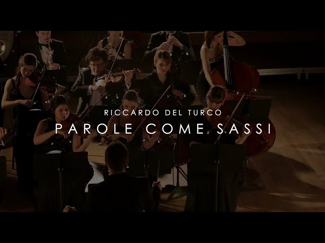 RICCARDO DEL TURCO: Parole come sassi (Official Video) | Album: I Colori della mia vita