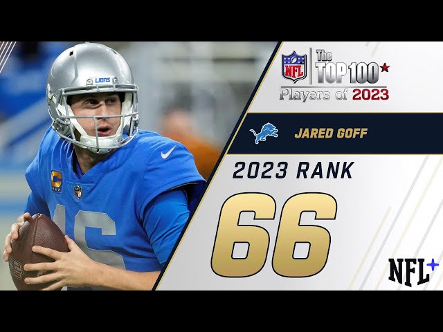 #66 Jared Goff (QB, Lions) | Top 100 Players of 2023