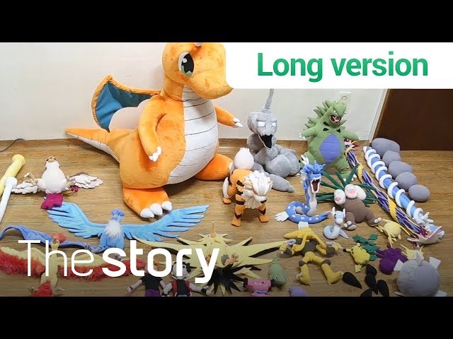 [Long version] Become a Pokemon master! A man making and collecting Pokemon dolls