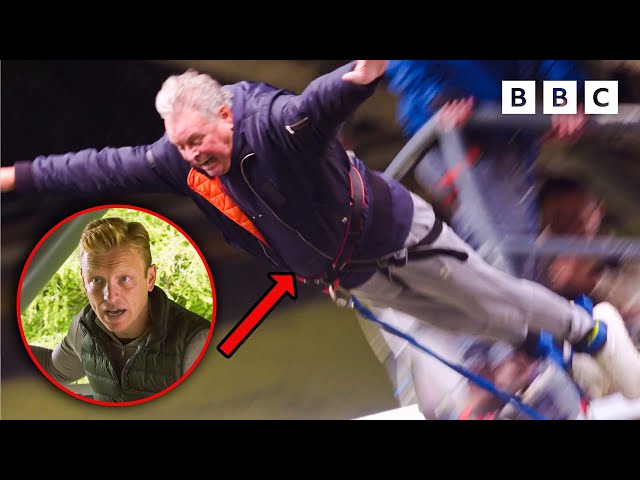 When a bungee jump doesn't go to plan 😱 A Wright Family Holiday - BBC