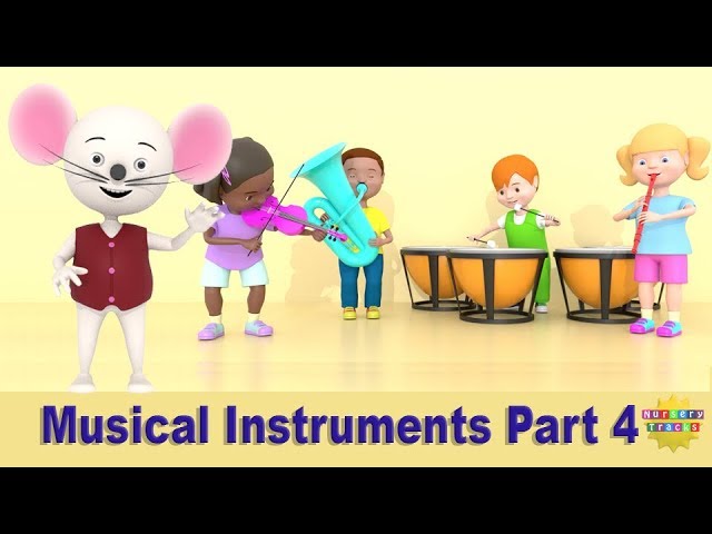 Musical Instruments Part 4 | Music sounds for Kids | NurseryTracks