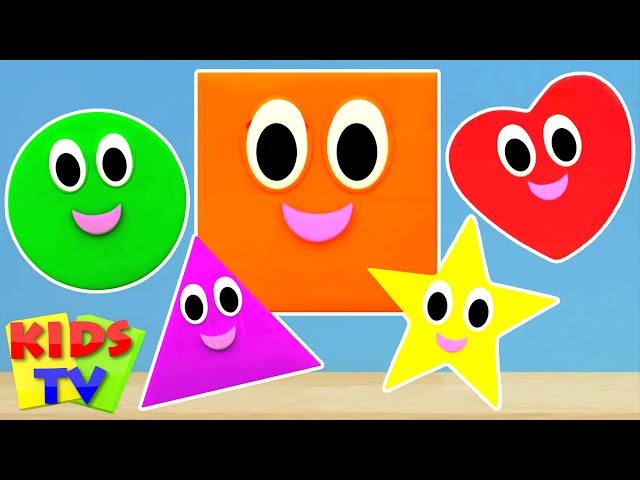Learn Shapes with Fun Song & Cartoon Video