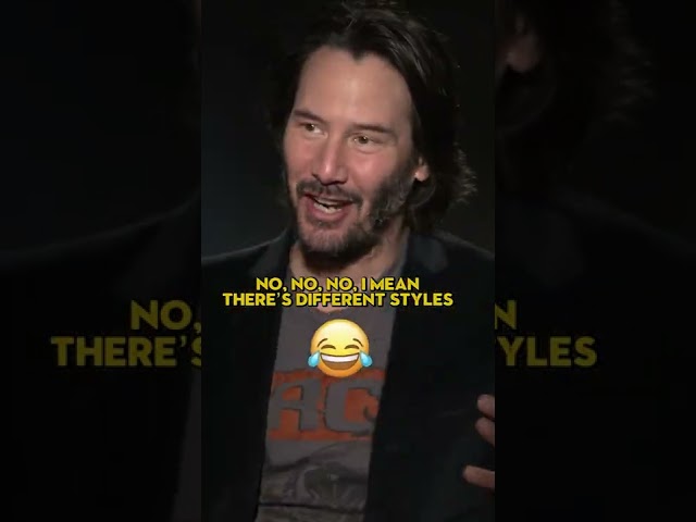 Keanu Reeves On John Wick Fight Scenes