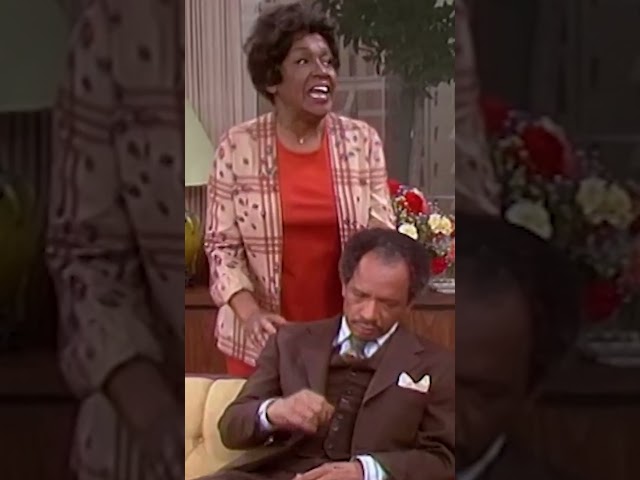Trying to keep George happy 😂 #normanlear #thejeffersons #louisejefferson #bestmoments