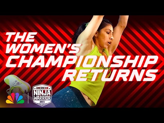 LEAK: Sweet T Takes a Huge Risk on Stage 1 | American Ninja Warrior Women's Championship | NBC
