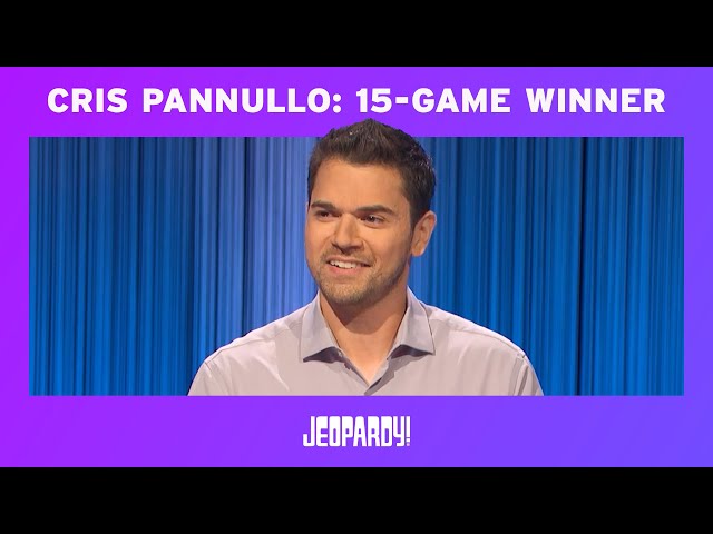 Cris' 15th Win! | Winners Circle | JEOPARDY!