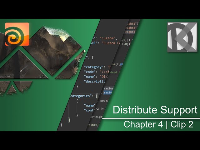 Support Distribution  | Houdini Railsystem | Chapter 4 - Clip 2