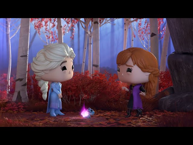 Frozen 2 Funko Short | Elsa And Anna Meet Bruni | Disney Kids