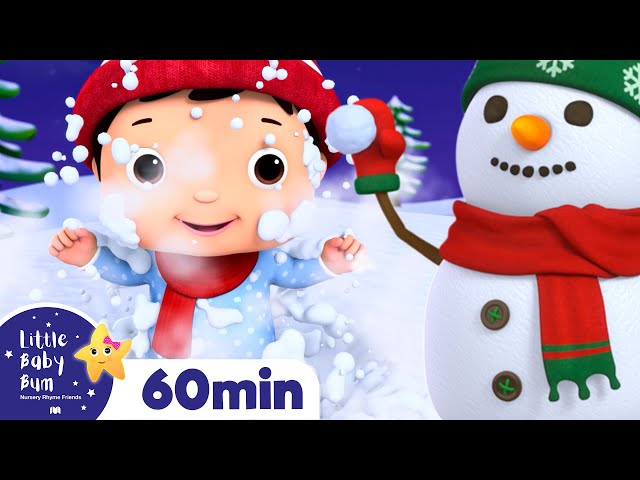 Snowy Lullaby - Let's Build A Snowman | +More Little Baby Bum Nursery Rhymes and Kids Songs