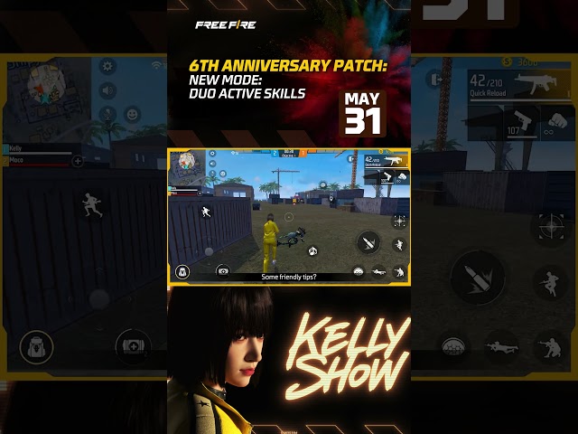 Kelly Show S3 EP3 - Duo Active Skills | Free Fire NA