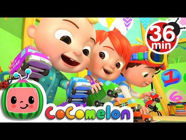 The Car Color Song + More Nursery Rhymes & Kids Songs - CoComelon