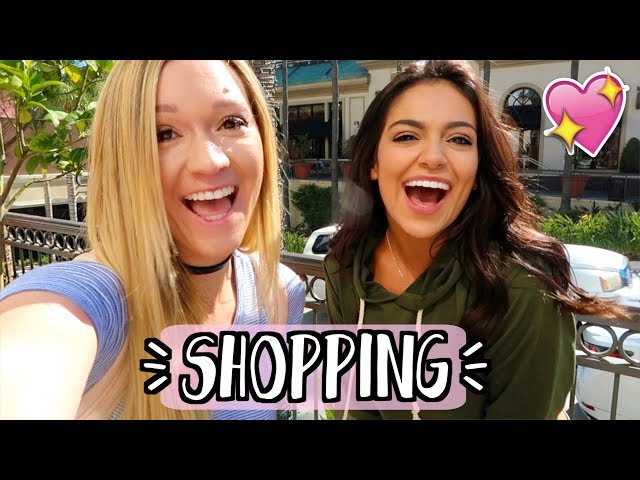 Shopping with Bethany! Behind the Scenes!! AlishaMarieVlogs