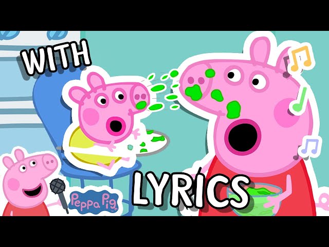 Yes Yes Vegetables Song 🥦🥕 Sing Along 🎤 Peppa Pig Nursery Rhymes & Kids Songs