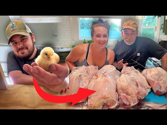 We Raised Our Own Meat Chickens and Hosted Family Dinner!
