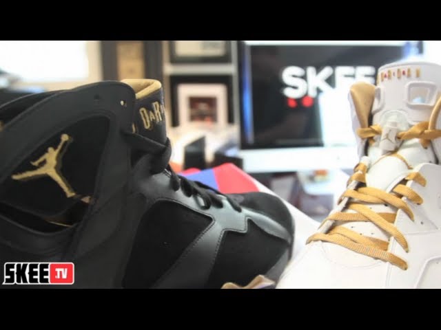 Skee Locker: Air Jordan VI & VII "Gold Medal" Pack Unboxing & Review