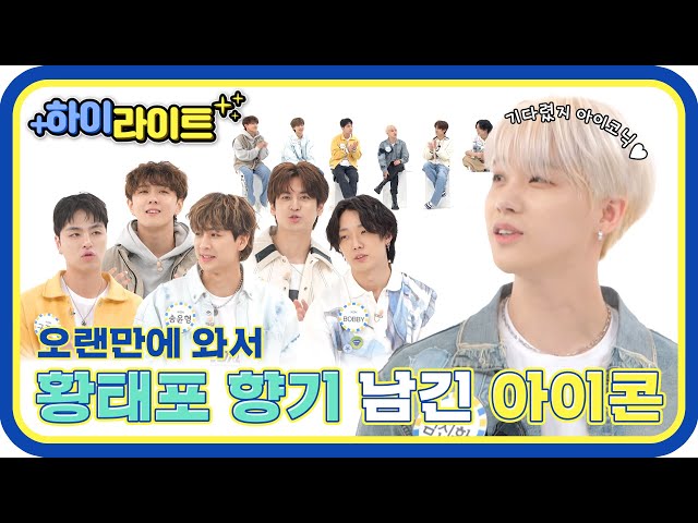 [하이라이트] 오랜만에 주간아 와서 황태포 휘두른 아이콘?! iKON 주간아 모먼트📁 l EP.611