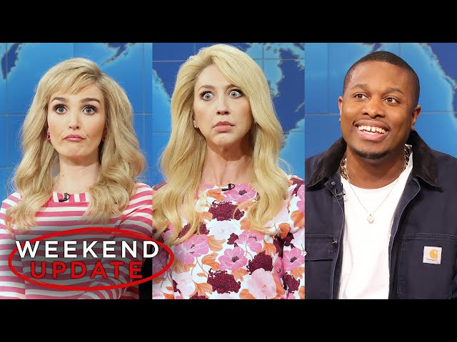 Weekend Update ft. Chloe Fineman, Heidi Gardner and Devon Walker - SNL