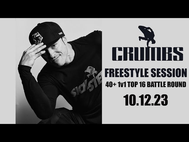 40 yo & Up Battle - Top 16 | Freestyle Session 2023 | Bboy Crumbs