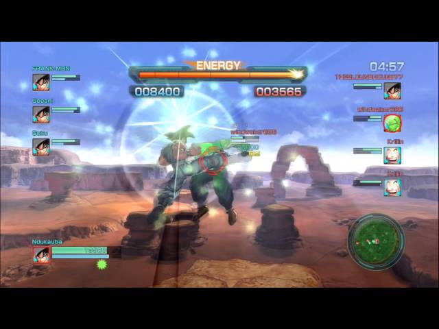 Dragon Ball Z: Battle of Z Demo - Online 4v4 Match #1