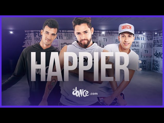 Happier  - Marshmello ft. Bastille | FitDance Life (Choreography ) Dance Video