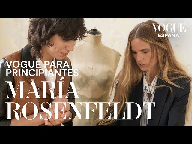 ¿Qué es el upcycling? Con María Rosenfeldt  | Vogue para principiantes | VOGUE España