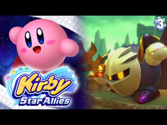 META KNIGHT HAS GIVEN INTO THE DARKNESS!!! Kirby Star Allies Walkthrough Part 3