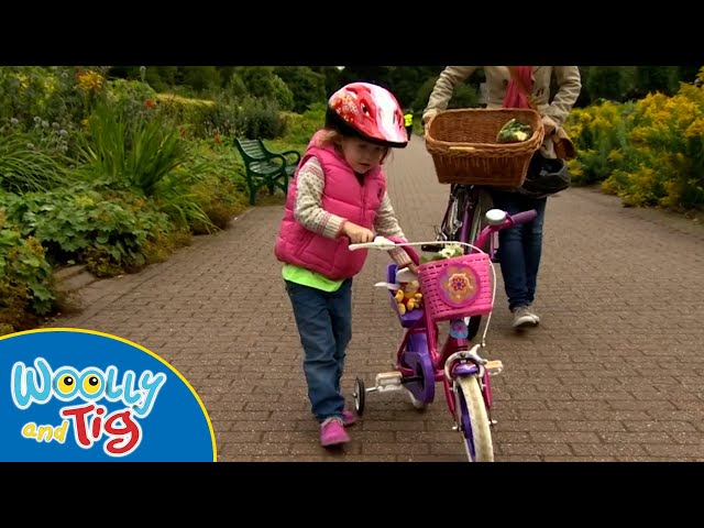 @WoollyandTigOfficial - Tig's Bike Ride | TV Show for Kids | Toy Spider