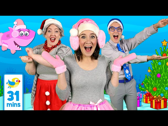 Christmas Baby Shark and More - Kids Songs & Nursery Rhymes