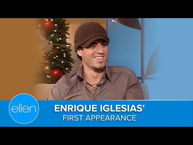 Enrique Iglesias' First Appearance on 'Ellen'