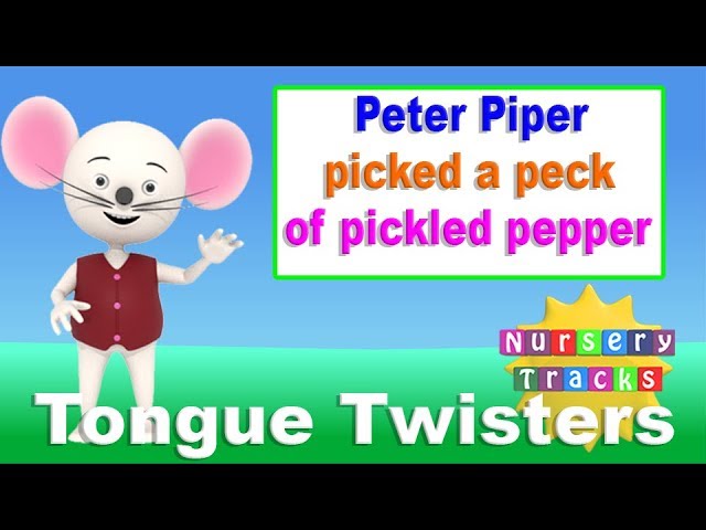 Peter Piper Picked a Peck of Pickled Pepper | NurseryTracks