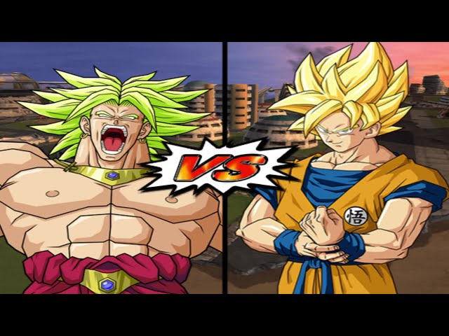 Epic Battle* Broly Legendary Super Saiyan vs Goku (Mid) Super Saiyan【DBZ BT4】Extremo