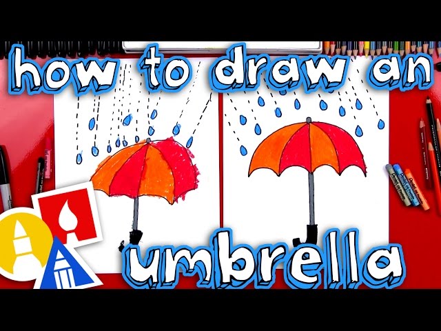 How To Draw An Umbrella