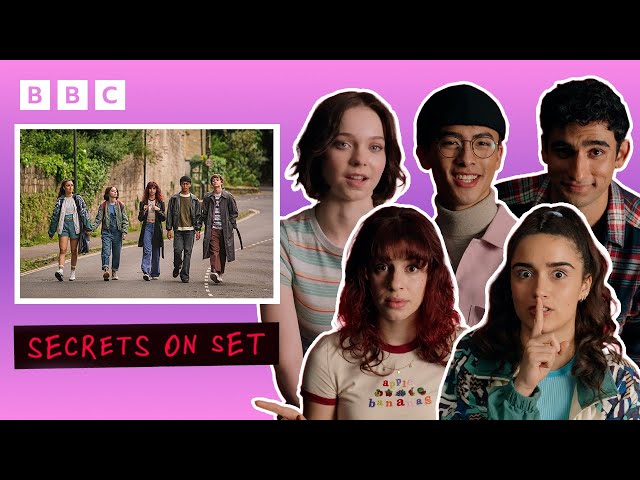 A Good Girl's Guide to Murder Cast Spill Their Filming Secrets - BBC