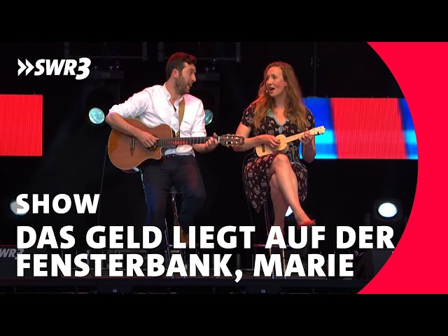 Show von „Das Geld liegt auf der Fensterbank, Marie“ I SWR3 Comedy Open Air 2022