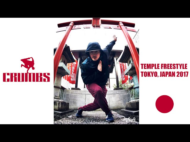 Bboy Crumbs | Temple Freestyle | Tokyo, Japan 2017