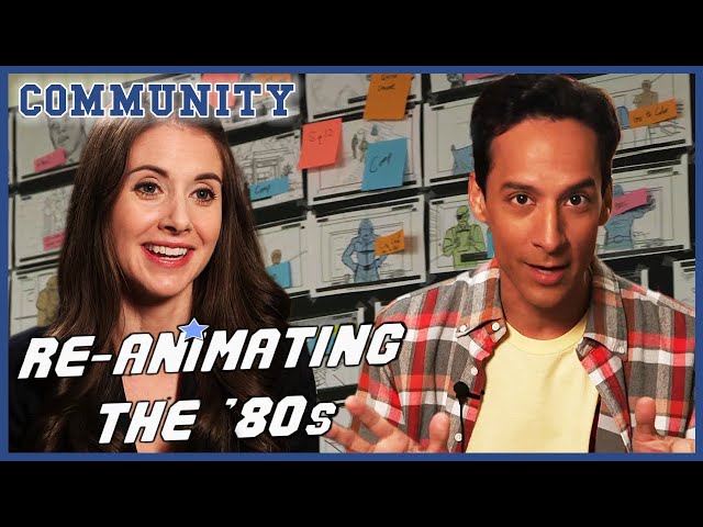 Re-Animating The '80s | Interviews and Behind The Scenes | Community