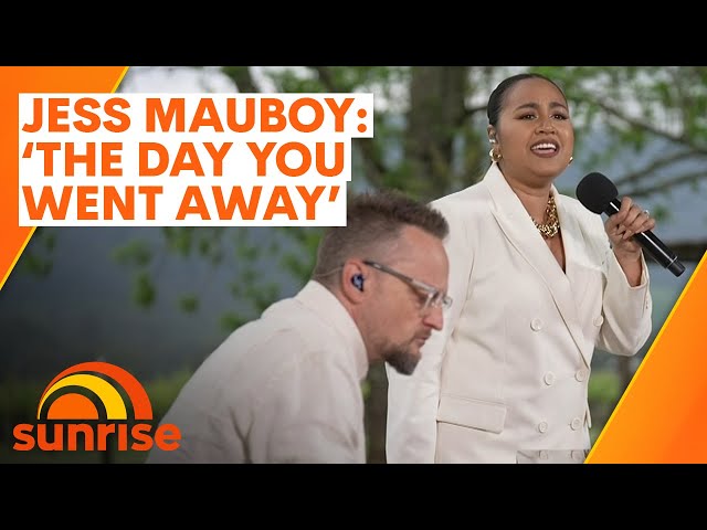 Jessica Mauboy covers Wendy Matthews hit 'The Day You Went Away' in regional Victoria | Sunrise