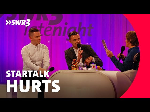 Interview mit Hurts beim SWR3 New Pop Festival 2010