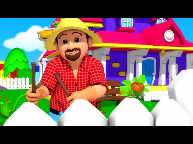 Luke & Lily - This Old Man | 3D Nursery Rhymes | Songs For Children | Video For Kids