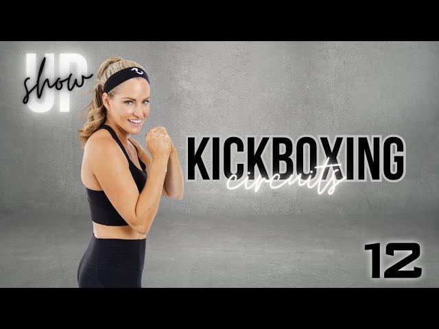 30 MINUTE KICKBOXING CIRCUIT - Workout From Home (Show Up Day #12)