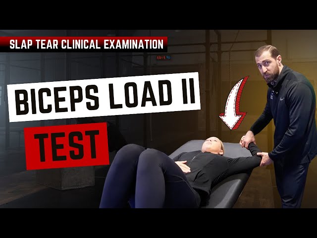 SLAP Tear Diagnosis: Biceps Load II (Kim II) Test Explained