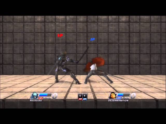 PlayStation All-Stars Gameplay: Online 1v1 [Ndukauba vs. DE2ERMIN8TION]