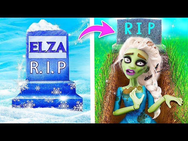 What happened with Elsa? 34 DIYs for Dolls