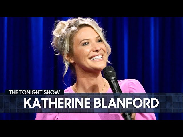 Katherine Blanford Stand-Up: Growing Up Weird, Instagram Influencer Vacations | The Tonight Show