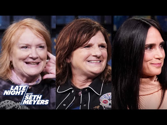 Jennifer Connelly, Amy Ray and Emily Saliers | Late Night with Seth Meyers