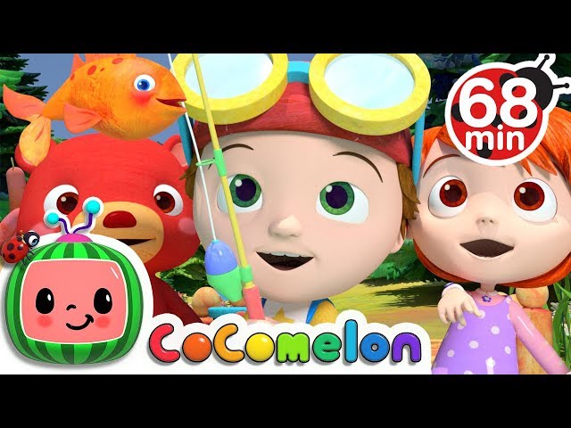 12345 Once I Caught a Fish Alive | +More Nursery Rhymes & Kids Songs - CoComelon