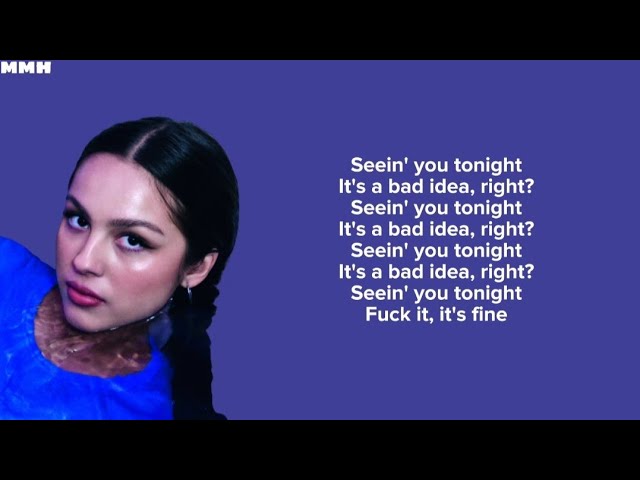 Olivia Rodrigo - bad idea right? Lyrics